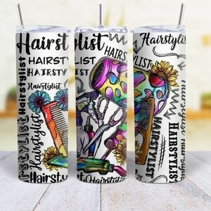 Hairstylist Tumbler Women Trendy Stylist Salon